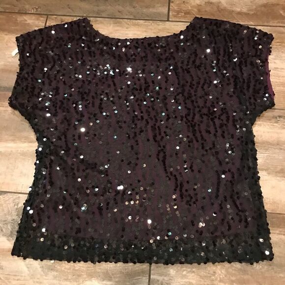 Laundry by Shelli Segal - Sequined Blouse … - Picture 4 of 4
